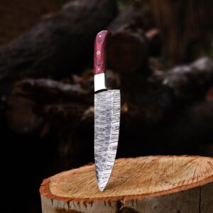 Handmade Damascus Steel Chef knife, Gifts for Him, Gifts For Women, Gifts for women, Gifts for Her, Gifts For Father, Christmas Gifts