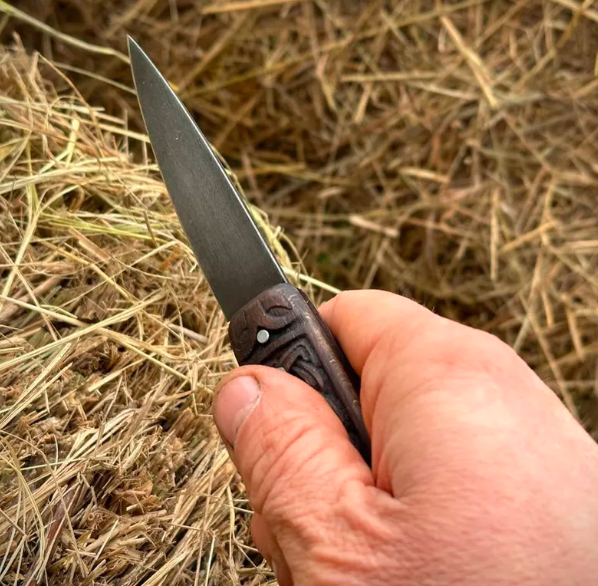 Viking Folding Knife from Canterbury England Age 10th Century Replica - Image 4